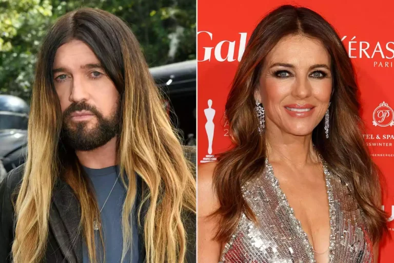 Elizabeth Hurley e Billy Ray Cyrus Confirmam Romance com Beijo